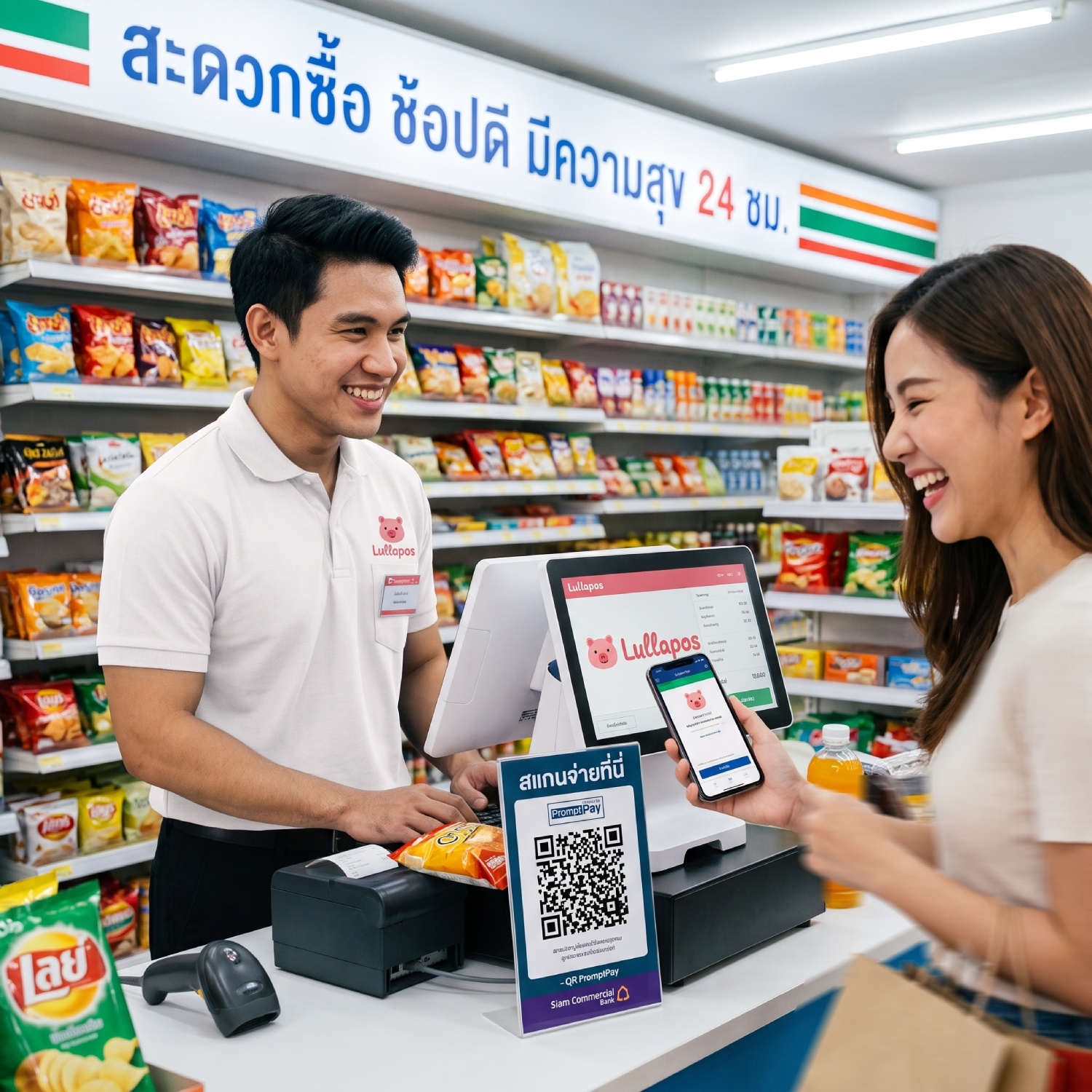 สแกนไว ยอดเป๊ะ! ทางเลือกรับชำระเงินด้วย "QR Code พร้อมเพย์"