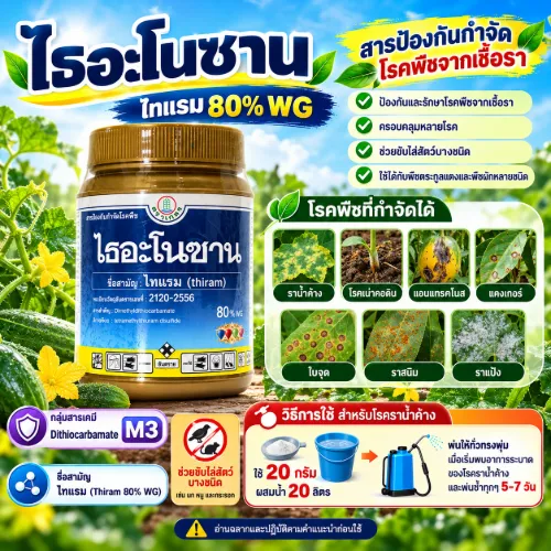 ไธอะโนซาน ขนาด500 กรัม
